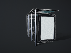 bus stop 3D Model