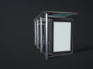 bus stop 3D Model