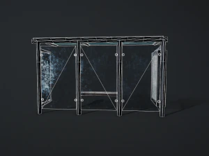 bus stop 3D Model