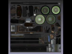 industry frog lifter 3D Model