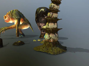 Star wars sci-fi felucia stuff 3D Model