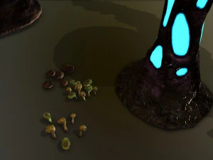 Star wars sci-fi felucia stuff 3D Model