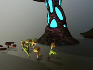 Star wars sci-fi felucia stuff 3D Model