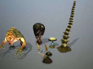Star wars sci-fi felucia stuff 3D Model