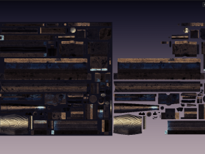 ballista lithobolos stone thrower Model 3D