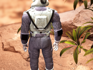 Star wars imperial v-wing pilot 3D Model