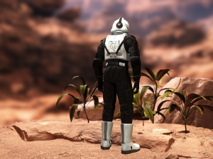 Star wars imperial v-wing pilot 3D Model