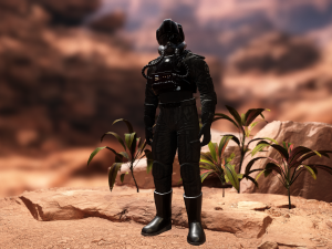 Star wars imperial v-wing pilot 3D Model