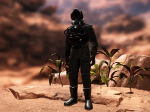 Star wars imperial v-wing pilot 3D Model