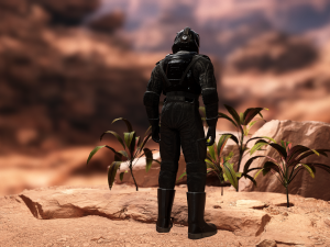 Star wars imperial v-wing pilot 3D Model