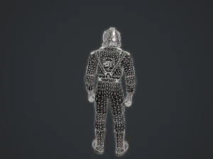Star wars imperial v-wing pilot 3D Model
