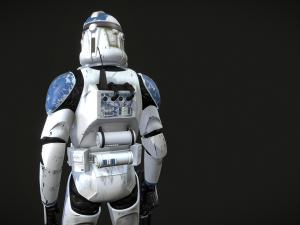 Star wars clone trooper phase 2 pack 1 3D Model