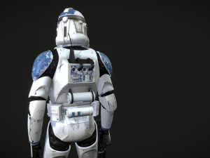 Star wars clone trooper phase 2 pack 1 3D Model