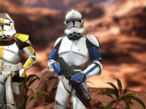 Star wars clone trooper phase 2 pack 2 Modelo 3D