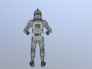 star wars clone trooper phase 1 3D Model