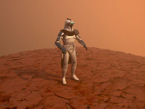 звездные войны клон-солдат фаза 1 тяжелый 3D Модель