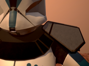 star wars clone trooper phase 1 heavy 3D Модель