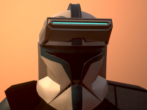 star wars clone trooper phase 1 heavy 3D Модель
