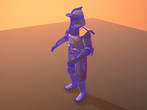 star wars clone trooper phase 1 heavy 3D Model