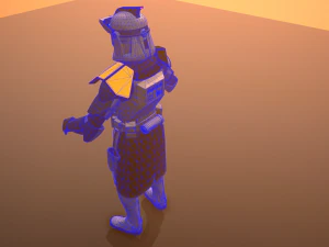 star wars clone trooper phase 1 heavy 3D Model