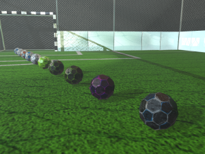soccer field 3D 模型