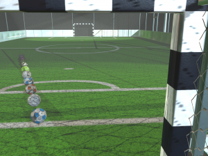 soccer field 3D 模型