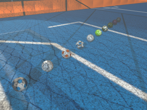 soccer field 3D 模型