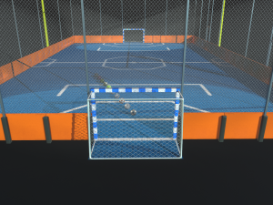 soccer field 3D 模型