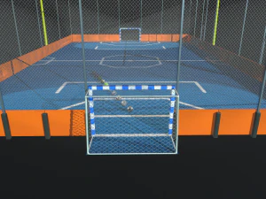 soccer field 3D Model