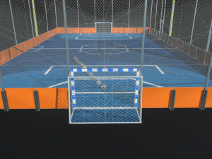 soccer field 3D 模型