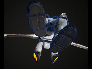 clone trooper phase 2 sky trooper 3D Model