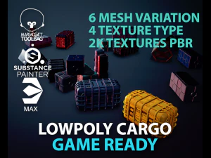 star wars cargo pack 1 3D Model