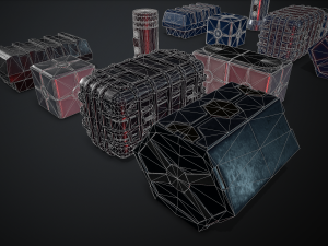 star wars cargo pack 1 3D Model