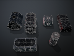 star wars cargo pack 1 3D Model