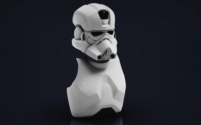 clone engineer phase 2 helmet and body armor 3d print model Model Cetak 3D .c4d .max .obj .3ds .fbx .stl .blend 