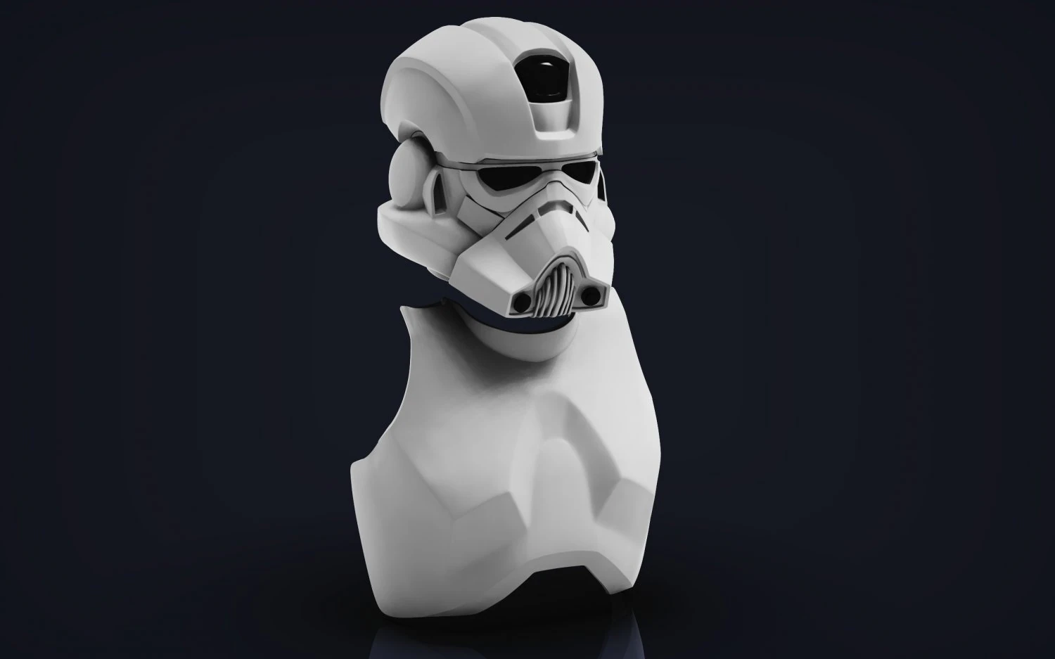 clone engineer phase 2 helmet and body armor 3d print model 3D Print Model .c4d .max .obj .3ds .fbx .stl .blend 