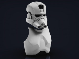 clone engineer phase 2 helmet and body armor 3d print model 3D Print Model