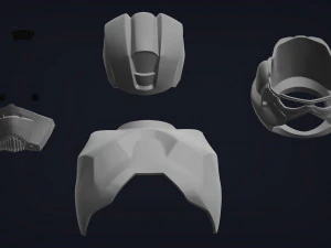 clone engineer phase 2 helmet and body armor 3d print model 3D Print Model