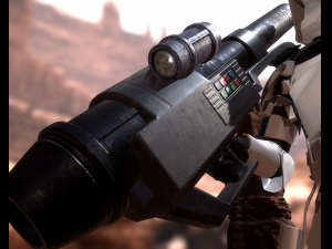 Clone trooper heavy Model 3D