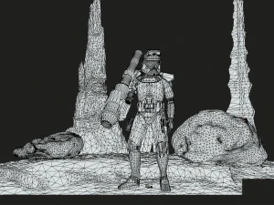 Clone trooper heavy 3D Model