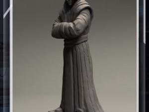 Star wars 3d printable jedi temple statue figurine Modelo de Impressão 3D