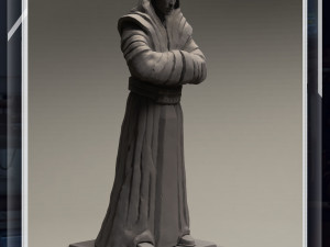 Star wars 3d printable jedi temple statue figurine Modelo de Impressão 3D