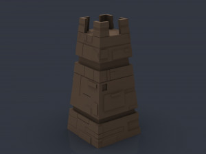 Star wars legion Tatooine buildings 3D 프린트 모델