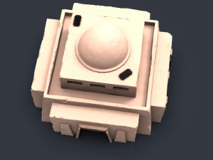 Star wars legion Tatooine buildings 3D 프린트 모델