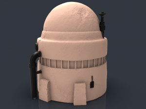 Star wars legion Tatooine buildings 3D 프린트 모델