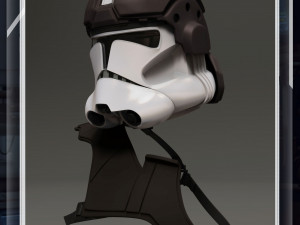 Star Wars 3D Print Wearable CL-Gunner Helmet Cosplay Costume 3D Принт Модель