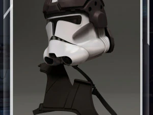 Costume cosplay casco CL-Gunner indossabile con stampa 3D di Star Wars Modello di stampa 3D