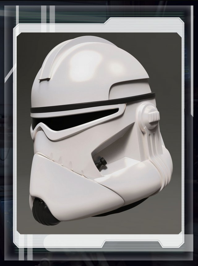 Star wars 3d printable BARC trooper wearable helmet for cosplay 3D