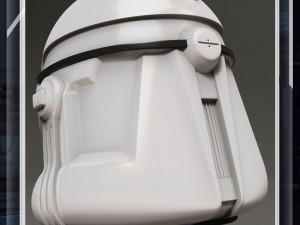 Star wars 3d printable BARC trooper wearable helmet for cosplay 3Dプリントモデル