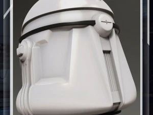 Star wars 3d printable BARC trooper wearable helmet for cosplay 3D Print Model